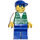 LEGO Mann med Blå Solbriller Minifigur