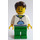 LEGO Male with Medium Blue Hoodie Minifigure