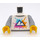 LEGO Mannelijk met Mountain Shirt Minifiguur Torso (973 / 76382)