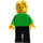 LEGO Mannelijk met Golvend Haar Minifiguur