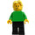 LEGO Male avec Ondulé Cheveux Figurine