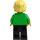 LEGO Male met Golvend Haar minifiguur