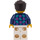 LEGO Uomo - Dark Blu Maglietta Minifigure