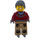 LEGO Man, Dark Rood Jacket minifiguur