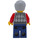 LEGO Man dans Argyle Vest Figurine