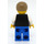 LEGO Man dans Noir Waistcoat avec Bleu Buttons Figurine