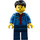 LEGO Homme dans Bleu Veste Minifigurine