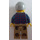 LEGO Mies sisällä Dark Sininen Plaid Button Paita Minihahmo