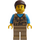 LEGO Man dans Dark Tan Vest Figurine