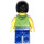 LEGO Man dans Lime Shirt