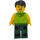 LEGO Man im Lime Shirt Minifigur