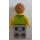 LEGO Man im Lime Sleeveless Hoodie Minifigur