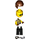 LEGO Man dans Muscle Shirt et Suspenders Figurine