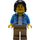LEGO Man in Open Bloem Print Shirt minifiguur