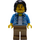 LEGO Mann im Open Blume Print Hemd Minifigur