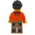 LEGO Man in Orange Jacket Minifigure