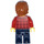 LEGO Uomo in Plaid Maglietta Minifigure