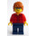 LEGO Uomo in Plaid Maglietta Minifigure