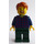 LEGO Człowiek W Plaid Koszula Minifigurka