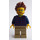 LEGO Man dans Plaid Shirt Figurine