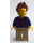 LEGO Man in Plaid Shirt Minifiguur