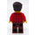 LEGO Man in Red Flannel Shirt Minifigure