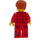 LEGO Mand i Rød Plaid Minifigur