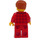 LEGO Man in Rood Plaid minifiguur