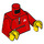 LEGO Man in Red Tracksuit Minifig Torso (973 / 76382)