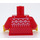 LEGO Man in Red Winter Jacket Minifig Torso (973 / 76382)