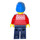LEGO Man im rot Winter Jacket Minifigur