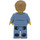 LEGO Man in Sand Blauw Suit minifiguur