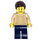 LEGO Man in Tan Knit Sweater Minifigure