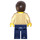 LEGO Man im Tan Knit Sweater Minifigur