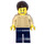 LEGO Man dans Tan Knit Sweater Figurine