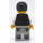 LEGO Man in White Shirt, Black Waistcoat and Bow Tie Minifigure