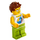 LEGO Hombre en Windsurfer Tanktop Minifigura