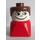 LEGO Man auf rot Base Duplo Abbildung
