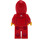 LEGO Mann - Rot Tracksuit Minifigur