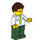 LEGO Man - Wit Shirt minifiguur