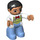 LEGO Man with Apron Duplo Figure