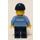 LEGO Homme avec Badge sur Chemise Minifigurine