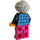 LEGO Mand med Banan Skjorte - First League Minifigur