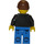LEGO Man with Black Shirt Minifigure