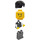 LEGO Man med Svart Väst Minifigur