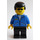 LEGO Man with Blue Jacket and Sunglasses Minifigure