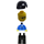 LEGO Man met Blauw Jasje en Zonnebril Minifiguur