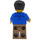 LEGO Man with blue jacket Minifigure