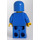 LEGO Man with Blue Jacket with Zipper, Blue Helmet Minifigure