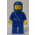 LEGO Man with Blue Jacket with Zipper, Blue Helmet Minifigure